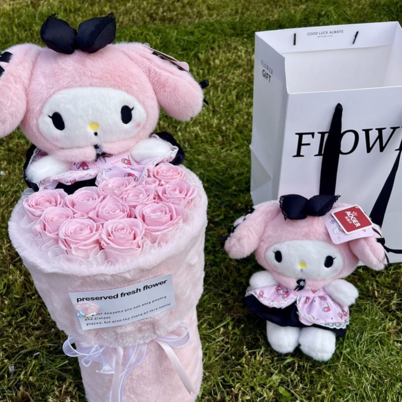 Doll Bouquet Preserved Flower Doll Bouquet Preserved Flower