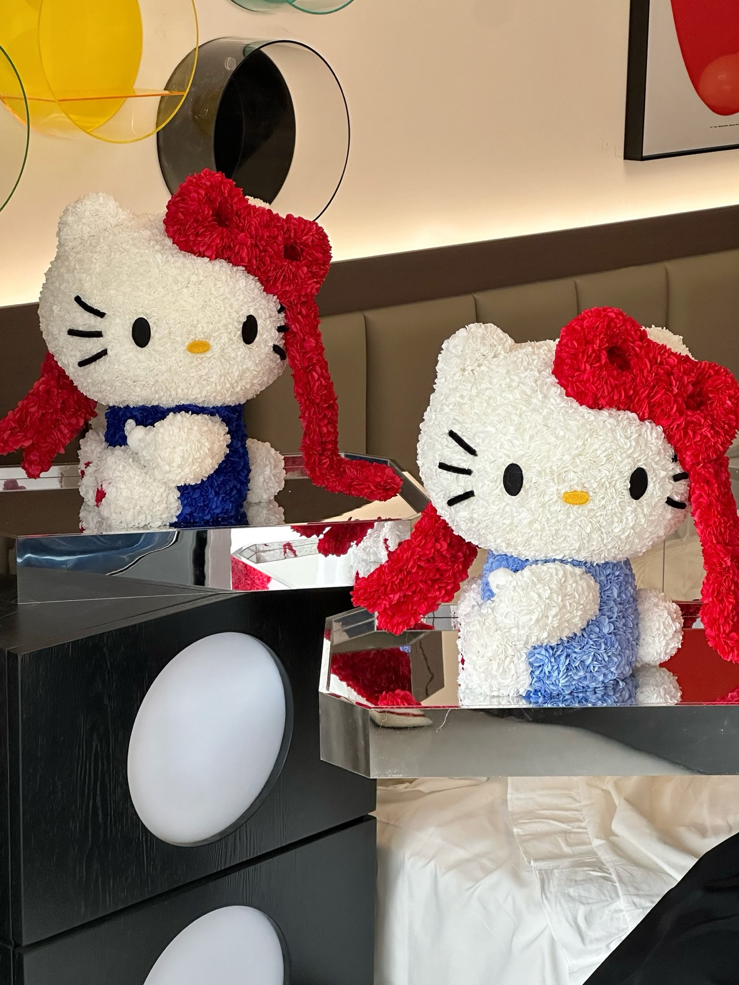 Holding A Camera And Standing with Hello Kitty Everlasting Flowers c8b26221eb05f9d80e91940bb6728e37