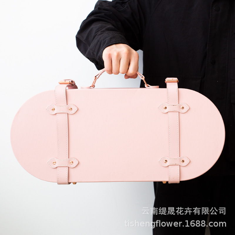 Leather Rose Preserved Flower Gift Box Leather Rose Preserved Flower Gift Box