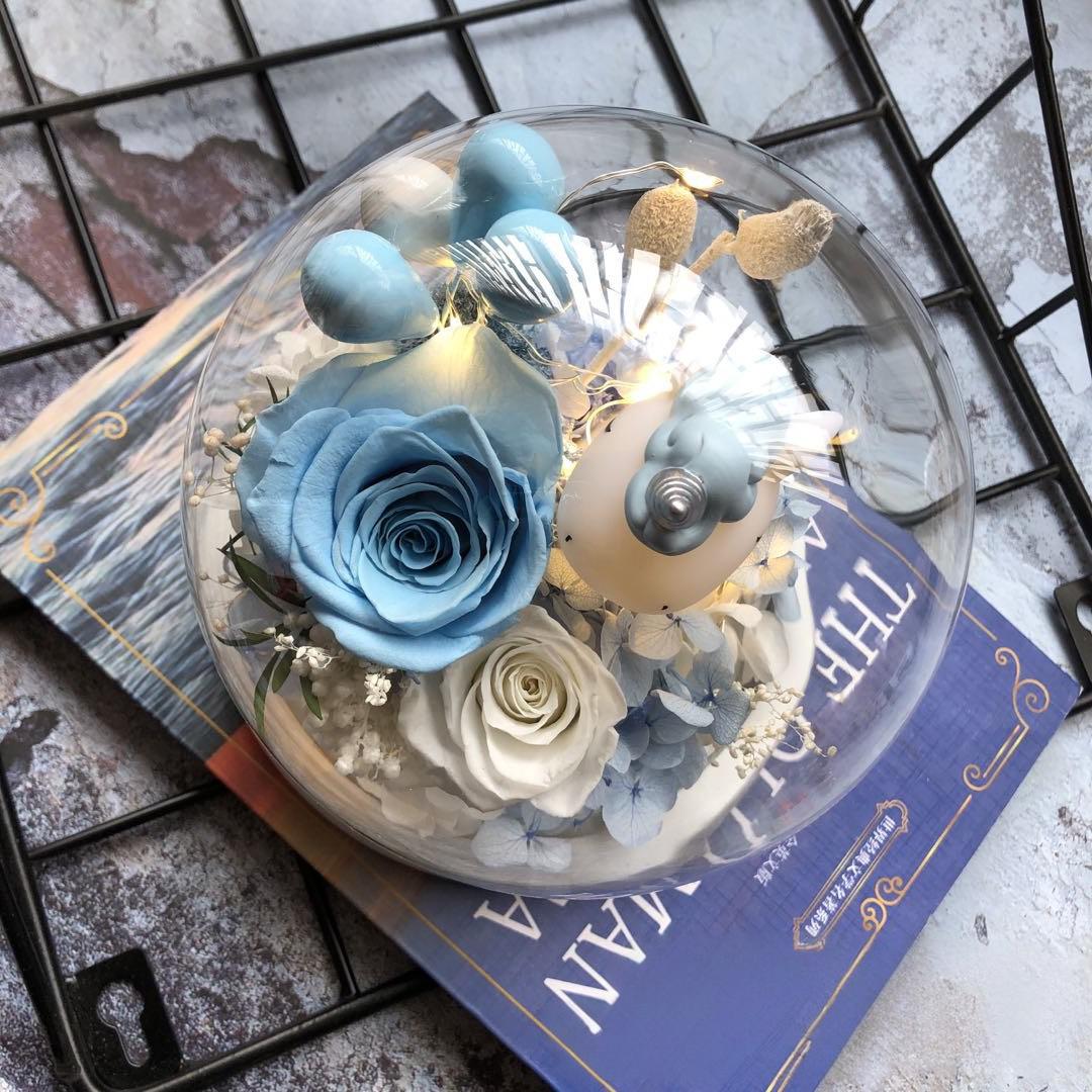 Preserved Flower Glass Cover Flower Box (5) Preserved Flower Glass Cover Flower Box (5)