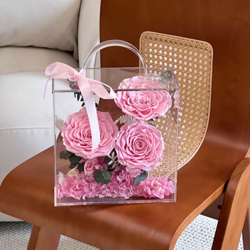 Rose Hand-held Preserved Flower Rose Hand-held Preserved Flower