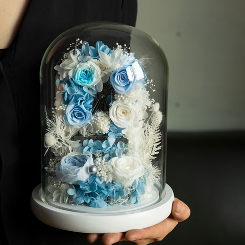 Double-sided Ferris Wheel Rose Preserved Flower