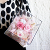 Acrylic Small Chanel Style Hug Bucket Preserved Flower