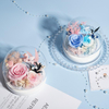 Unicorn Luminous Ball Glass Cover Preserved Flower