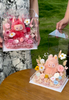 Labubu Doll Acrylic Garden Preserved Flower Gift Box