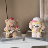 Cupid Little Love Heart Bear Preserved Flower