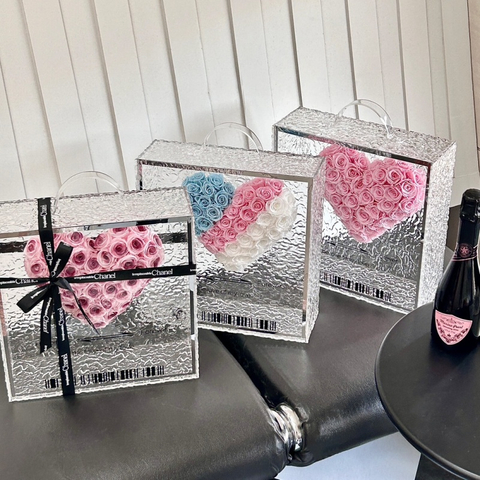 Hanging Love Rose Box Preserved Flower