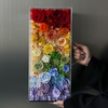 Rectangular Hand-held Box Preserved Flower