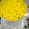 Light Yellow Rose Bouquet Preserved Flower