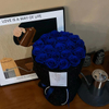 Dark Blue Rose Bouquet Preserved Flower