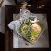 Perfume Bottle Acrylic Rose Preserved Flower