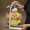 Yellow Puppy Acrylic Preserved Flower