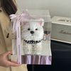West Highland White Terrier Puppy Preserved Flower