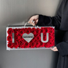 Rectangular Handheld Rose Preserved Flower