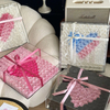 Ribbon Heart Rose Preserved Flower