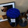 Dark Blue Rose Bouquet Preserved Flower