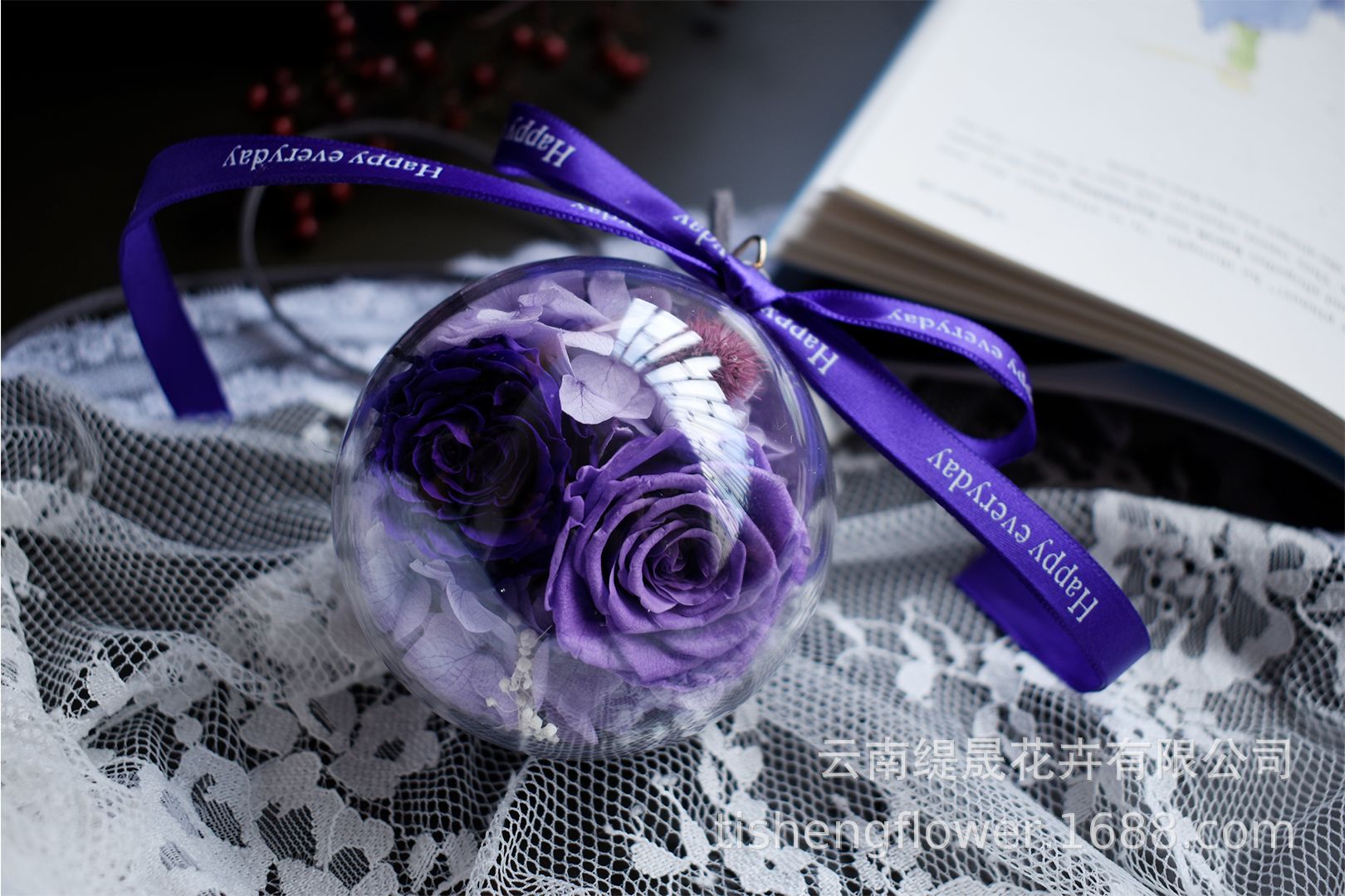 Car Hanging Preserved Flower