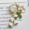 Woven Series Preserved Flower Keychain