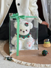 Christmas Eternal Hydrangea Flower Lily Bear Doll Gift Box for Girl Friends And Best Friends