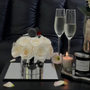 Acrylic Box Rose Hug Bucket Preserved Flowers
