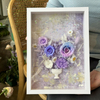 Photo Frame Cover Preserved Flower