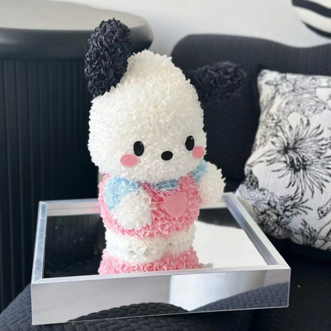 Pink Pochacco Preserved Flower