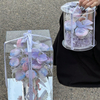 Acrylic Small Hug Bucket Rose Preserved Flower