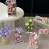 Small Square Box Rose Bouquet Preserved Flowers