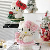 Christmas Kitty Shaped Preserved Flower