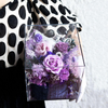 Acrylic Small Chanel Style Hug Bucket Preserved Flower
