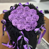 Bow-knot Lavender Preserved Flower Bouquet