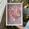 Photo Frame Cover Preserved Flower