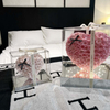 LED Light 3D Heart Preserved Flower
