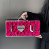 Rectangular Handheld Rose Preserved Flower