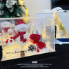 Snowman Doll Rose Preserved Flower