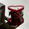 Heart Acrylic Box Rose Preserved Flower