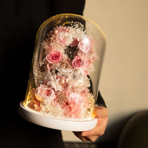Double-sided Ferris Wheel Rose Preserved Flower