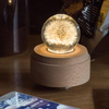 Dandelion Specimen Crystal Ball Eternal Flower Music Box Girl's Birthday Gift Girlfriend Valentine's Day