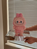 Valentine's Day Pink Butterfly Wings Labubu Eternal Flower Doll Gift Box Home Decor