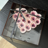 Love CD Eternal Rose Heart Shaped Flower Gift Box Valentine's Day Ornament Birthday Gift for Best Friends And Girlfriend