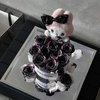 My Melody Doll Rose Hug Bucket Preserved Flower