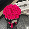 Black Package Rose Red Rose Preserved Flower