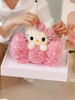 Bow Hello Kitty Preserved Flower
