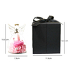 Angel's Wings Glass Cover DIY Eternal Rose Valentine's Day Christmas Decoration Birthday Gift Home Decor