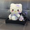 Kitty Cat And Kuromi Combination Hello Kitty Eternal Flower Gift Box Ornament