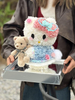Super Cute HelloKitty Cat Eternal Flower Gift Box for Girls Cute Eternal Flower Home Decor