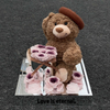 Plush Bear Rose Preserved Flower