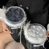 Chanel Style Rose Hug Bucket Preserved Flower