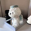 White Puppy With Hat Preserved Flower