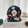 Christmas Green Ferris Wheel Preserved Flower